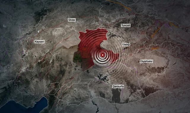 Malatya'da 5 Şiddetinde Deprem