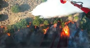 Menemen'deki Makilik Yangını Kontrol altında